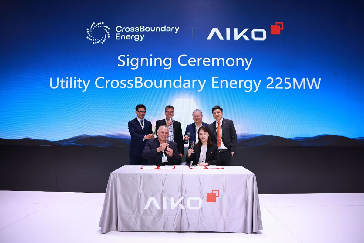 AIKO Signs Landmark Utility Agreements at Intersolar Europe 2025
