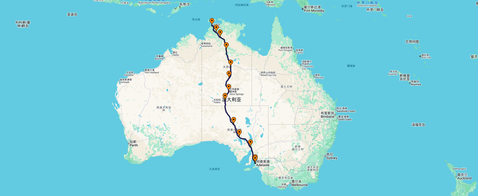 The 3000 km Odyssey of  Sunlight and Speed